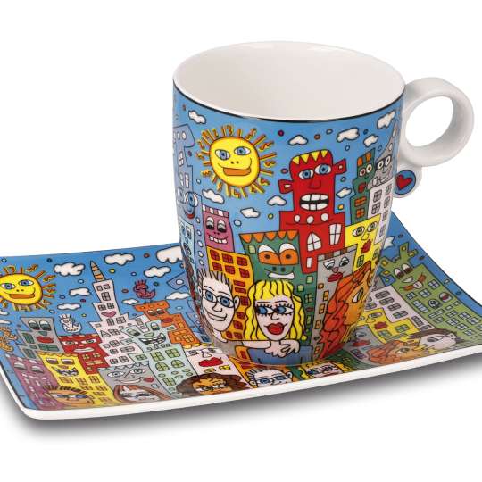 PopArt - Rizzi Künstlertasse - Summer in the City