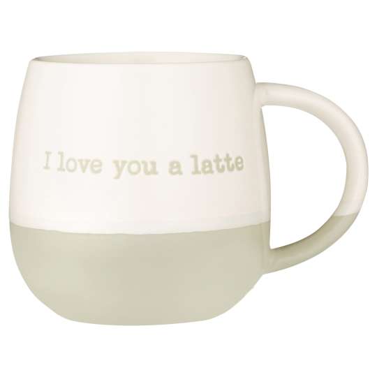 Price & Kensington Motto Tasse I love you a Latte