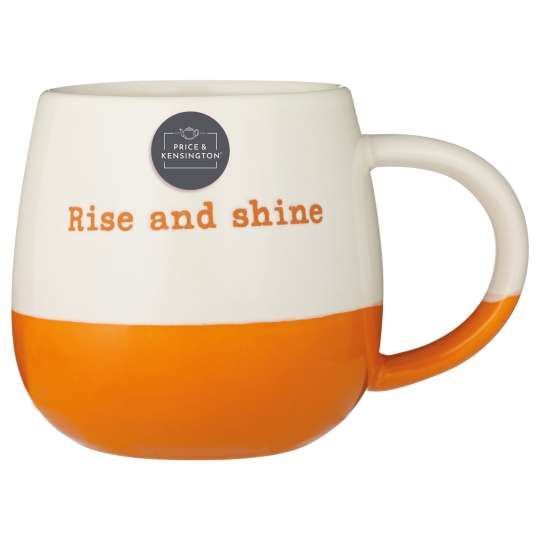 Price & Kensington Motto Tasse Rise and Shine