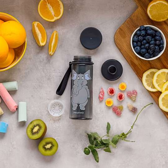 PROFINO Trinkflasche Infuze KIDS Elefant