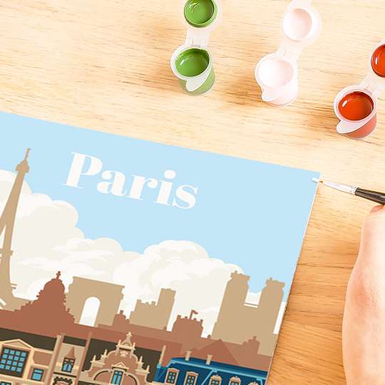 Ravensburger CreArt Colorful Paris