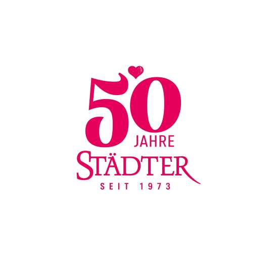STÄDTER Logo 50 Jahre Jubiläum