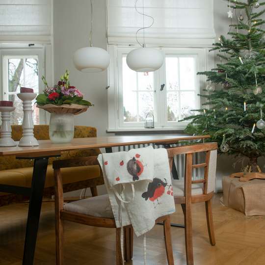 Schulz HOMEWEAR - Raffrollos mit Wandbefestigung - Weihnachtsbaum