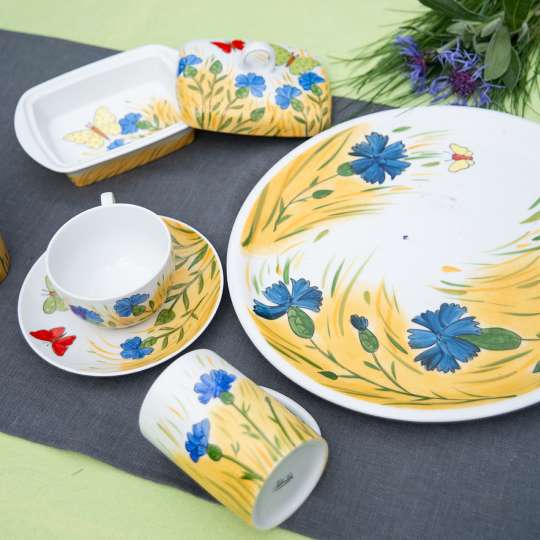 Schulz Homewear - Eine Hommage an den Sommer: Porzellan Kornblume