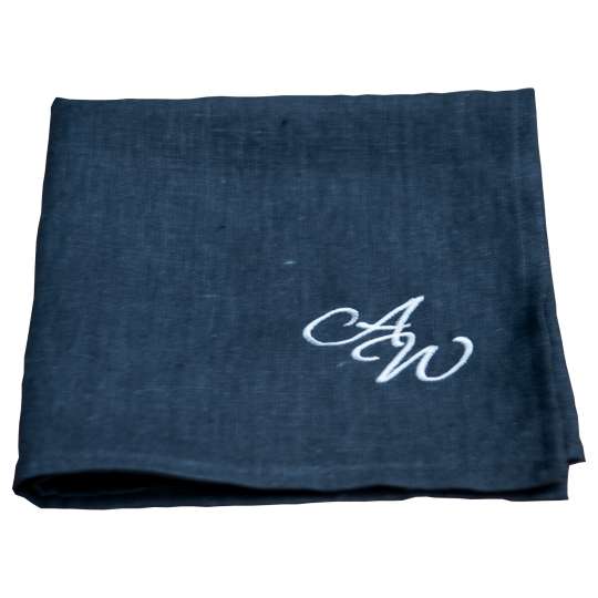 Schulz HOMEWEAR Serviette mit Monogrammstickerei
