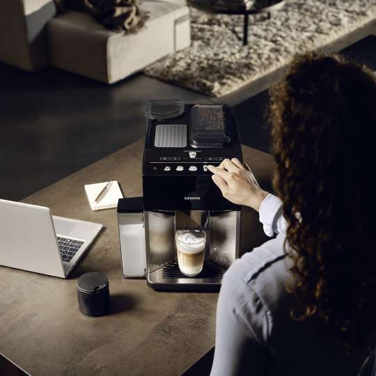 Siemens - coffeeSelect Display in harmonischer Optik von Kaffeevollautomat EQ500