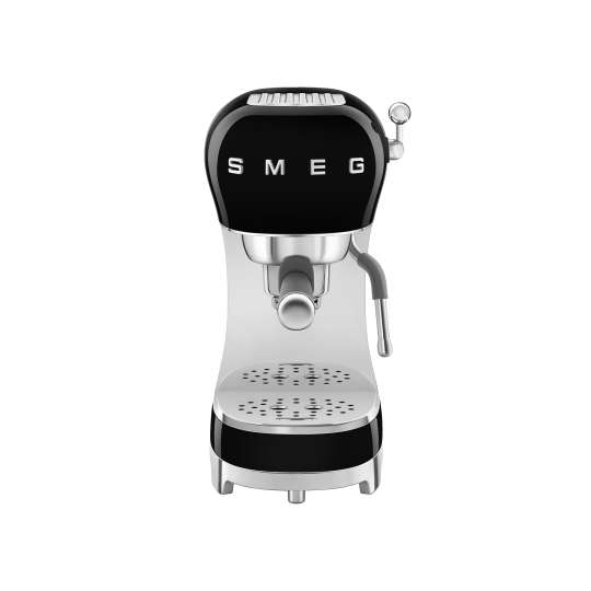 Smeg - Bella Figura Espressomaschine in Schwarz