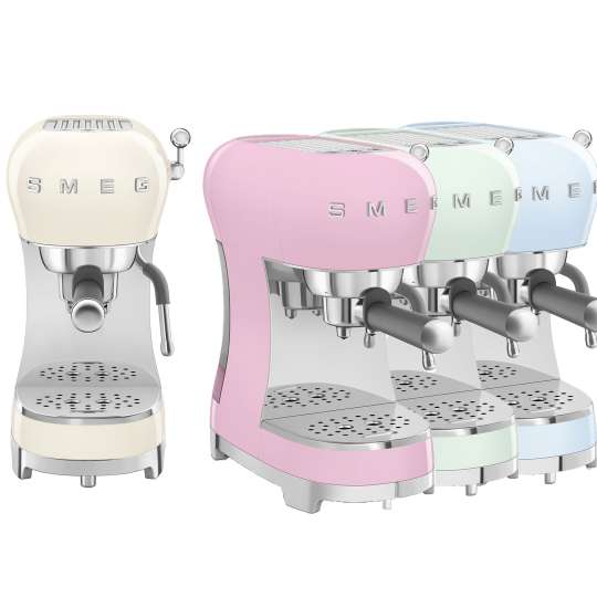 Smeg - Espressomaschine in trendigen Pastelltönen