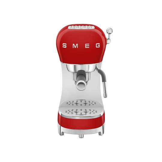 Smeg - Retro-Chic Espressomaschine in Rot