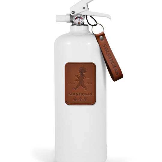 Solstickan - Feuerlöscher 2 Kg - Leather Edition - Dunkelbraun