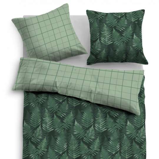 Tom Tailor  SATIN BED LINEN „COLORED FERN“, 69980_856