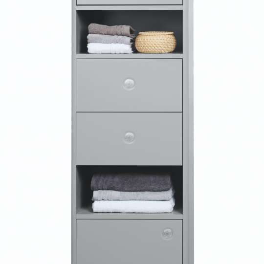 TOM TAILOR HOME – Hochschrank Color Bath Tall light grey