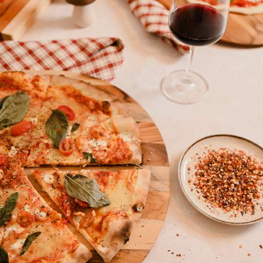 Teakhaus - Anrichten wie im italienischen Restaurant mit Pizzabrett Canoe