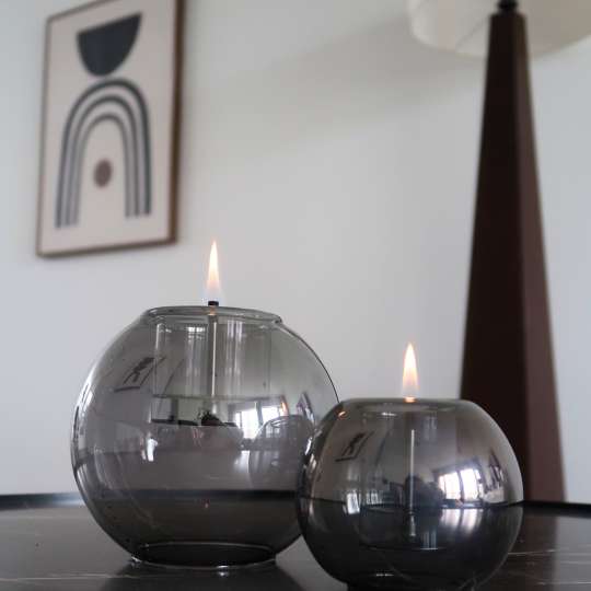 Tenderflame - Glänzendes Duo: Globus Graphite