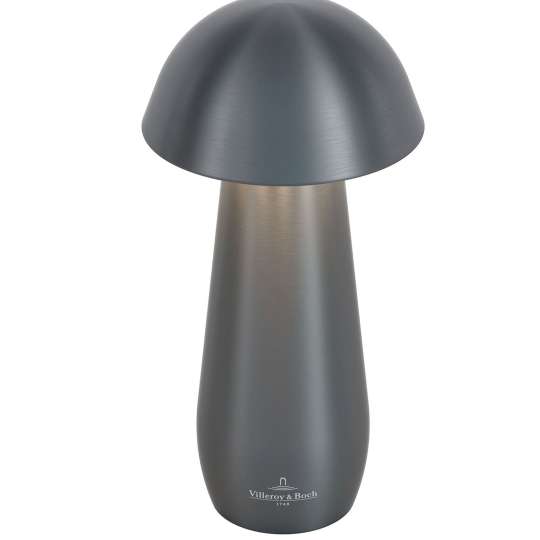 V&B - Tischleuchte Modena, 16 cm, graphit gebürstet