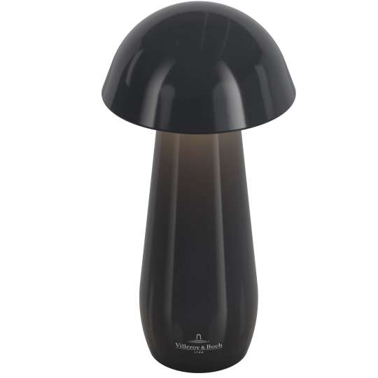 V&B - Tischleuchte Modena, 16 cm, schwarz glänzend