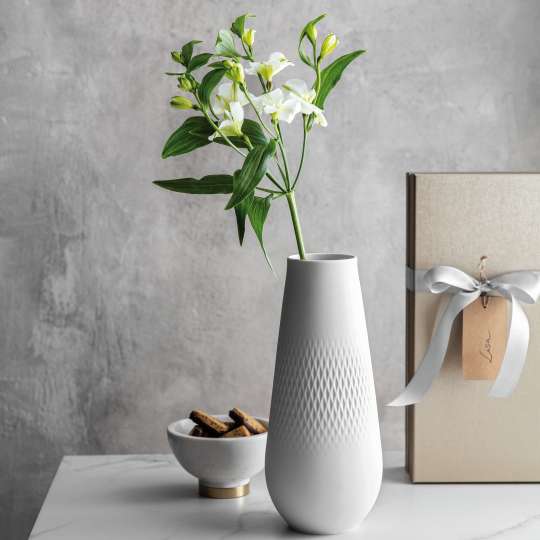 Villeroy & Boch Manufacture Collier  weiße Vase
