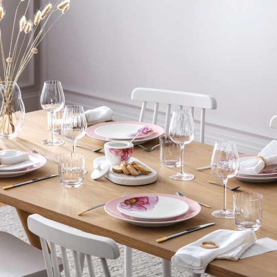 Villeroy & Boch - Tisch gedeckt mit Rose Garden Tafelgeschirr