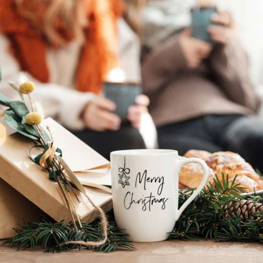 Villeroy & Boch - Schönes Geschenk: Statement Henkelbecher Merry Christmas