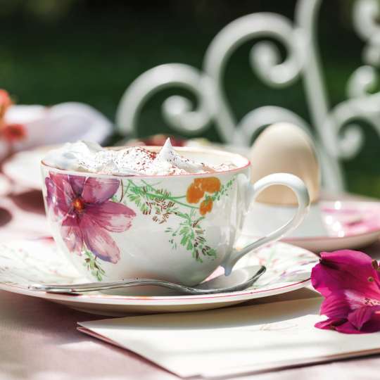 Villeroy & Boch - Ein Cappuccino als Dankeschön: Porzellantasse Mariefleur