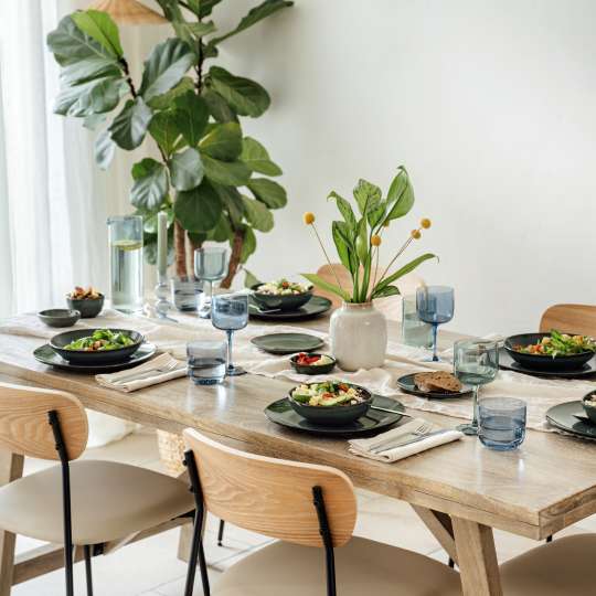 Villeroy & Boch - Dinieren im Grünen: Lave Vert Geschirr mit Gläsern von like.