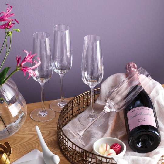 Villeroy & Boch - Romantisch Anstoßen: Sektgläser Rose Garden