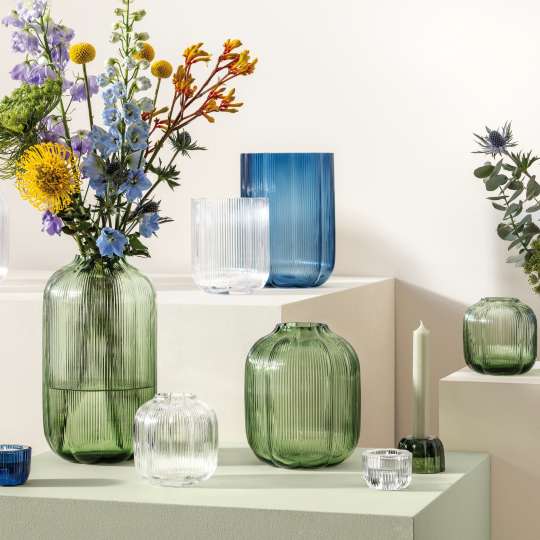 Villeroy & Boch - Unzählige Gestaltungsmöglichkeiten mit den Vasen und Kerzenhaltern Fleur