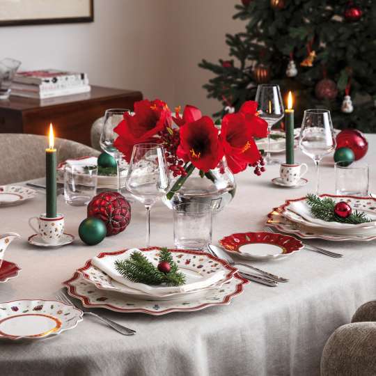 Villeroy & Boch - Weihnachtlich bis ins letzte Detail: Festtafel gedeckt mit Toy's Delight