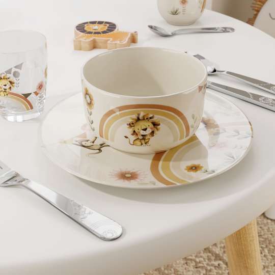 Villeroy & Boch - Hochwertig, robust, mit niedlichem Design: Boho Kids Geschirr Roar like a Lion