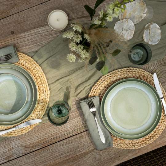 Villeroy & Boch - Grünes Geschirr Perlemor Alga strahlt Ruhe aus