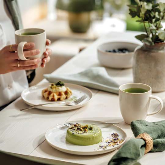 Villeroy & Boch - Ruhiges Flair bei Tisch mit Crafted Cotton 