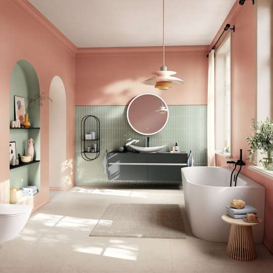 Villeroy & Boch - Ruheoase: Im Bad entspannen mit Pastellfarben