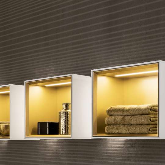 Villeroy & Boch - Highlights fürs Bad: FINION Regalmodule mit Beleuchtung