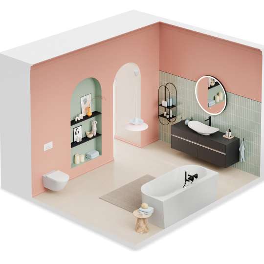 Villeroy & Boch - Bathroom Designer - Passende Farbtöne vorab herausfinden