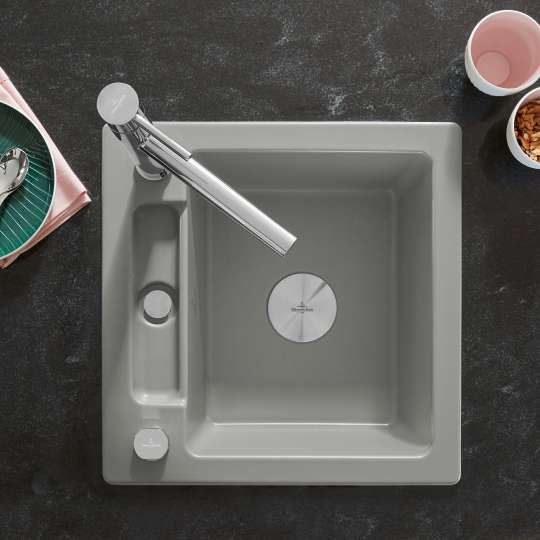 Villeroy & Boch - Einbauspüle Siluet 50 S - Resteausguss links