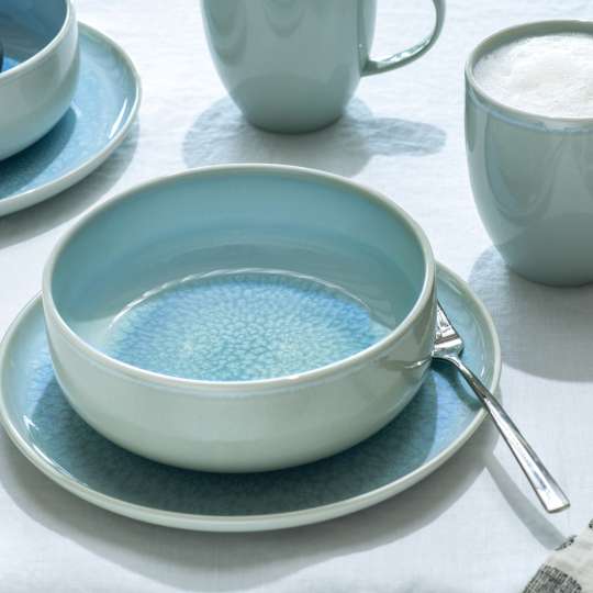 Villeroy & Boch - Crafted Frühstücks-Set in Blueberry