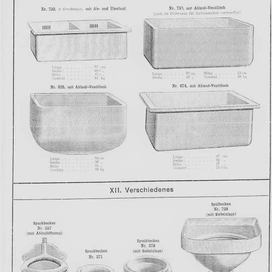 Villeroy & Boch - Preisliste Dresden - Spültröge