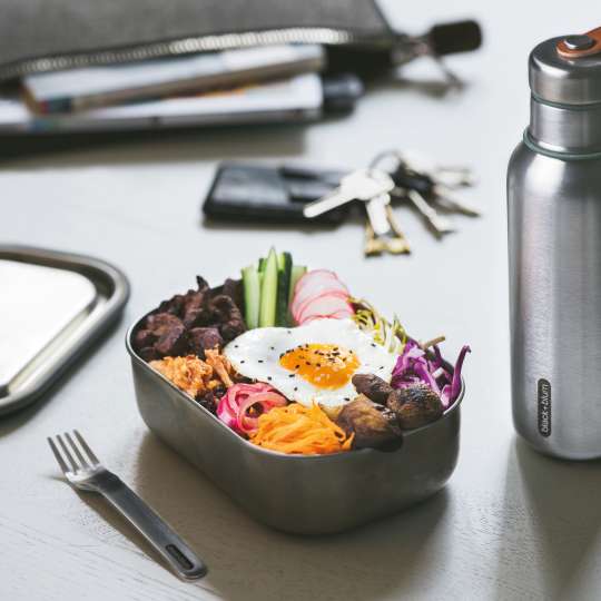 black+blum - Lunchbox, 600 ml mit Thermosflasche - Lunch