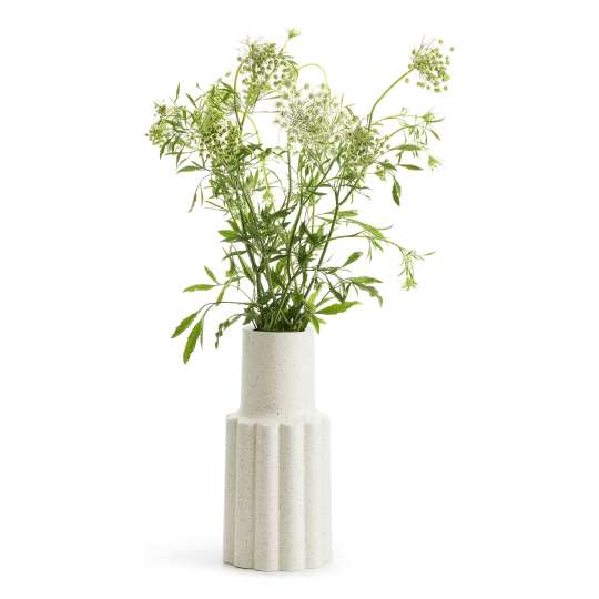 Born in Sweden Vase Mylla Weiß