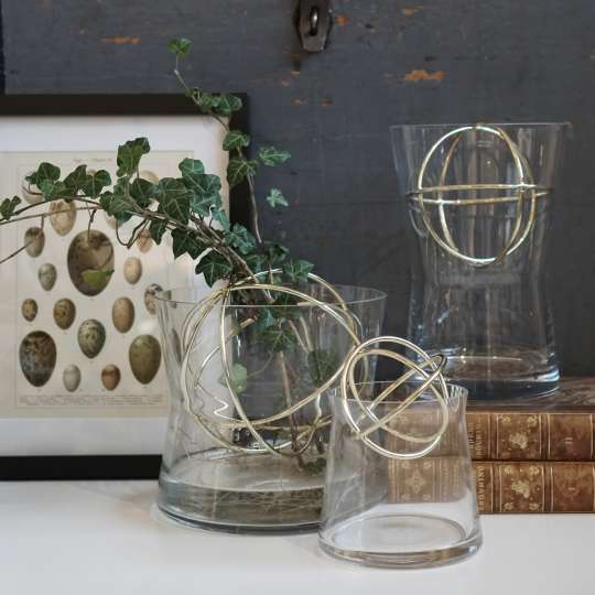 Filigrane Vasen Sphere von Born in Sweden