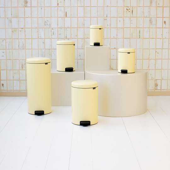 Brabantia NewIcon Tretabfalleimer in Mellow Yellow