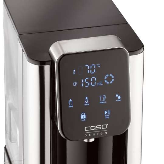 CASO - Turbo-Heißwasserspender Modell HW 660 - Sensor Touch Display