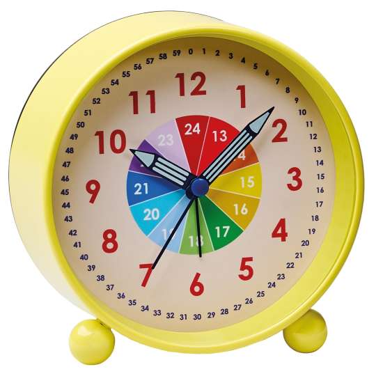 chic.mic Lern-Uhr yellow sun KLC101