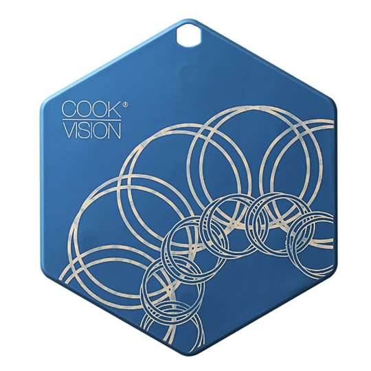 Cookvision - nesto - Magnetischer Silikonuntersetzer - blau