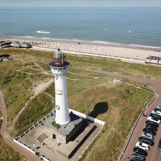 Egmond aan Zee - Leuchtturm