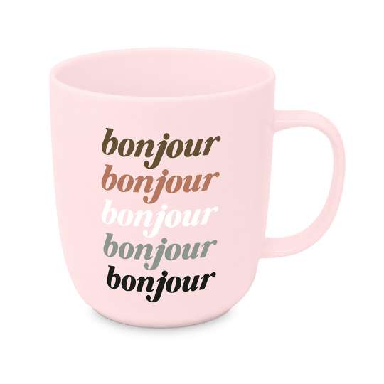 Design-at-home - Tasse 2.0 400ml - Bonjour