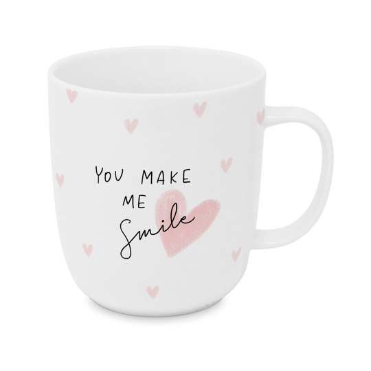 Design-at-home - Tasse 2.0 400ml - You make me smile