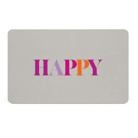 Design@Home Frühstücksbrettchen Happy