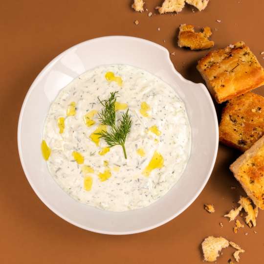 58Products Tsatsiki mit Oregano Brot (Focaccia)