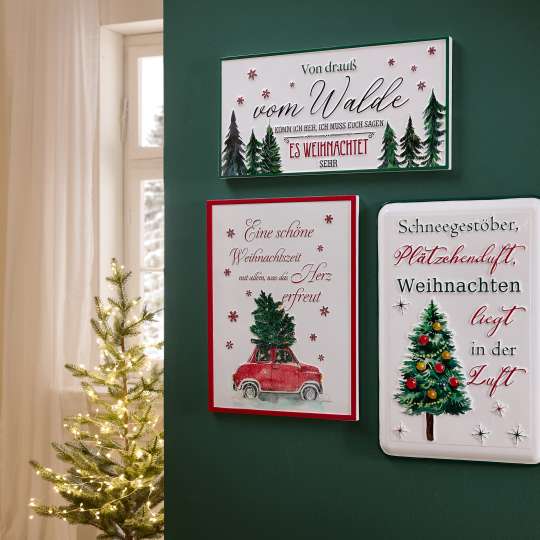 formano - Weihnachtliche Botschaften zum Aufhängen